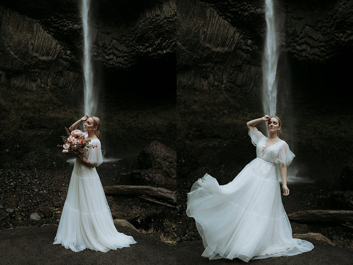 Choosing The Right Dress for A Waterfall Ceremony